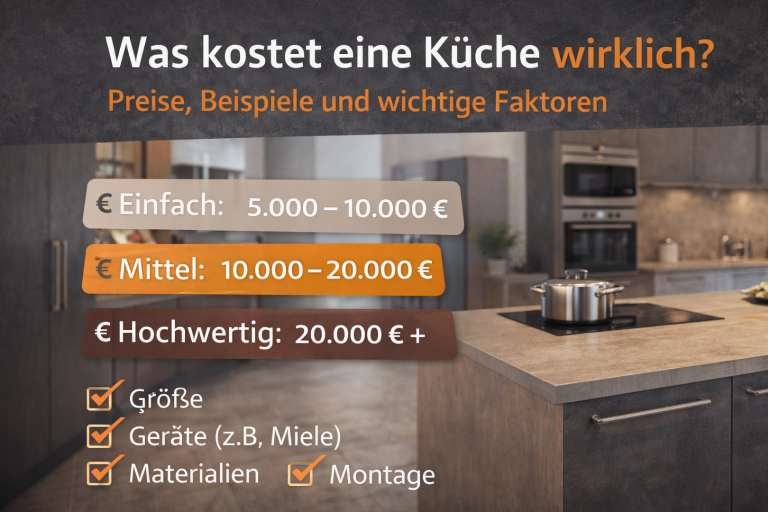Was kostet eine Küche wirklich?